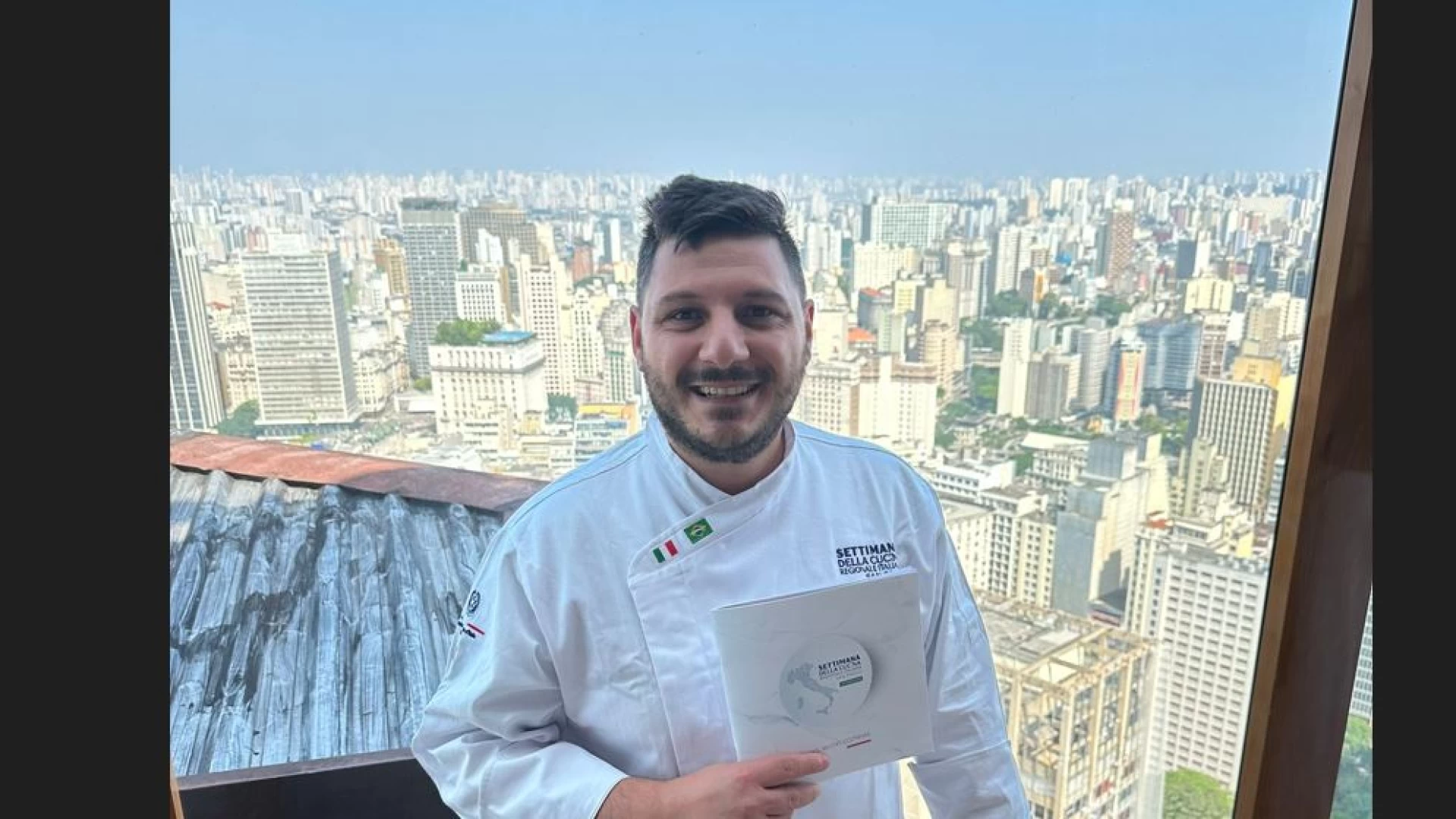 “Promuovere il Molise dal Brasile” Lo chef Vincenzo Scarselli é partito per San Paolo alla volta della 12°esima settimana della cucina regionale italiana.